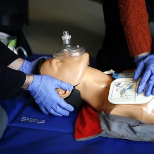 CPR Training Class for Fall 2017 Group of Students