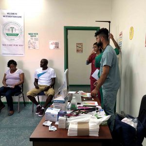 Water Fair and Hypertension Awareness Activity Hosted at the IAU Student Run Community Clinic