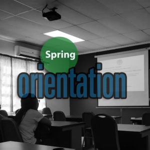 Orientation For The New Students, Spring 2019